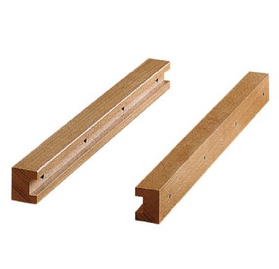 HAFELE PAIR of WICKER BASKET BEECH RUNNERS for BOARD THICKNESS 18/19mm, 540.57.992