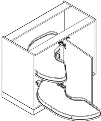 HAFELE VAUTH-SAGEL CORNERSTONE MAXX CORNER PULL OUT SHELVING UNIT for 1000mm BASE/500mm DOOR L/H, 542.02.295 HAFELE VAUTH-SAGEL CORNERSTONE MAXX CORNER PULL OUT SHELVING UNIT for 1000mm BASE/500mm DOOR L/H, 542.02.295