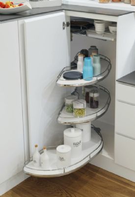 HAFELE VAUTH-SAGEL 1100mm - 1350mm EXTENSION POLE for CORNERSTONE MAXX CORNER PULL OUT SHELVING UNIT, 542.02.001