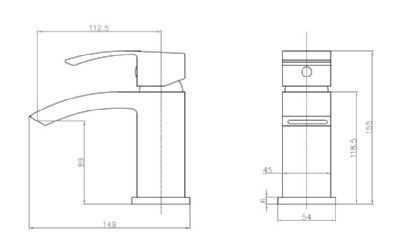 EVO RIPON CHROME SINGLE LEVER MONO BASIN MIXER TAP WITH CLICK CLACK/PUSH BUTTON WASTE, BTAP0402 *SPECIAL OFFER* EVO RIPON CHROME SINGLE LEVER MONO BASIN MIXER TAP WITH CLICK CLACK/PUSH BUTTON WASTE, BTAP0402 *SPECIAL OFFER*