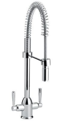CARRON PHOENIX DANTE PRO CHROME TAP with PULL-OUT NOZZLE, 115.0191.084
