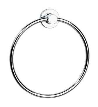 ORIGINS LIVING SONIA TECNO PROJECT CHROME BATHROOM TOWEL RING SMALL, 116911