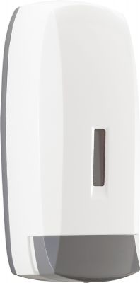 ORIGINS LIVING HOTELLERIE TOUCH WHITE WALL MOUNTED 1 Litre SINGLE SOAP DISPENSER, 2089-02