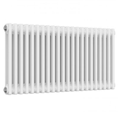 REINA COLONA WHITE 2 COLUMN TRADITIONAL/DESIGNER HORIZONTAL RADIATOR H500mm x W1010mm, 2/C522