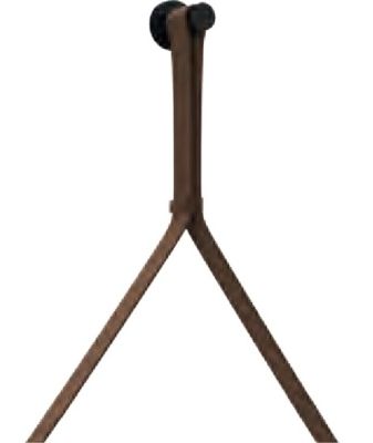 TAILORED DELILAH ORCA MOCHA HANGING STRAP for 3060 BRUSHED BRASS MIRROR, 3061