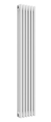 REINA COLONA WHITE 3 COLUMN TRADITIONAL/DESIGNER VERTICAL RADIATOR H1500mm x W290mm, 3/C156