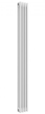 REINA COLONA WHITE 3 COLUMN TRADITIONAL/DESIGNER VERTICAL RADIATOR H1800mm x W200mm, 3/C184