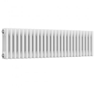 REINA COLONA WHITE 3 COLUMN TRADITIONAL/DESIGNER HORIZONTAL RADIATOR H300mm x W1190mm, 3/C326