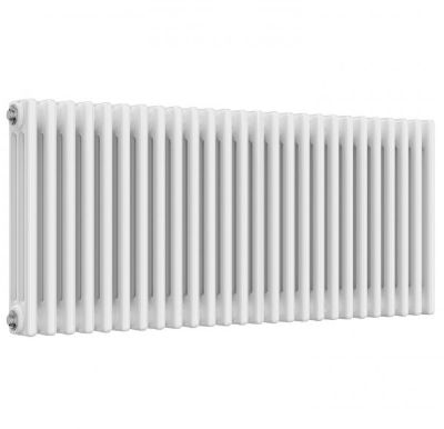 REINA COLONA WHITE 3 COLUMN TRADITIONAL/DESIGNER HORIZONTAL RADIATOR H500mm x W1190mm, 3/C526