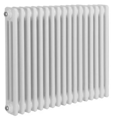 REINA COLONA WHITE 3 COLUMN TRADITIONAL/DESIGNER HORIZONTAL RADIATOR H600mm x W785mm, 3/C617