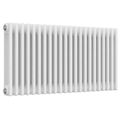 REINA COLONA WHITE 3 COLUMN TRADITIONAL/DESIGNER HORIZONTAL RADIATOR H600mm x W1010mm, 3/C622