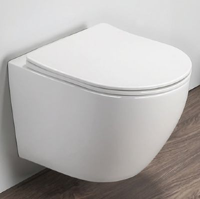 EASTBROOK VIENNE WALL HUNG BACK TO WALL 'D' SHAPED WC, 40.0051 (EB)