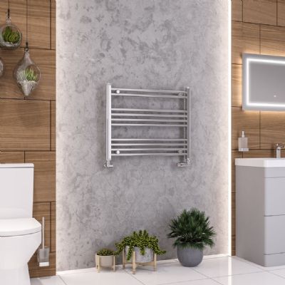 EASTBROOK WENDOVER CHROME FLAT/STRAIGHT LADDER TOWEL WARMER H600mm x W750mm, 41.0076 EASTBROOK WENDOVER CHROME FLAT/STRAIGHT LADDER TOWEL WARMER H600mm x W750mm, 41.0076