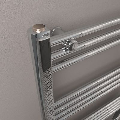 EASTBROOK WENDOVER CHROME FLAT/STRAIGHT LADDER TOWEL WARMER H600mm x W750mm, 41.0076 EASTBROOK WENDOVER CHROME FLAT/STRAIGHT LADDER TOWEL WARMER H600mm x W750mm, 41.0076