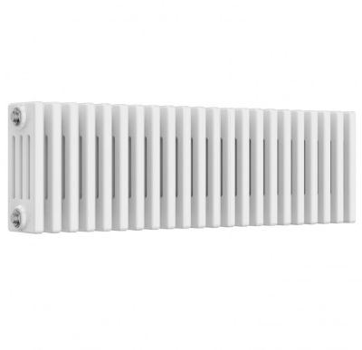 REINA COLONA WHITE 4 COLUMN TRADITIONAL/DESIGNER HORIZONTAL RADIATOR H300mm x W1010mm, 4/C322