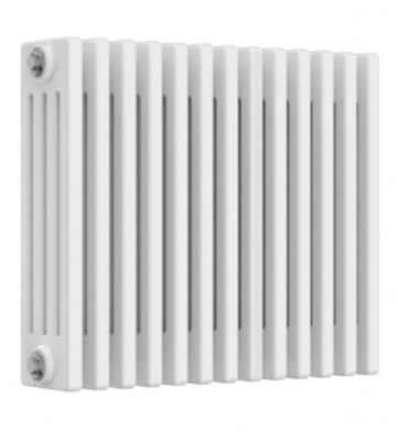 REINA COLONA WHITE 4 COLUMN TRADITIONAL/DESIGNER HORIZONTAL RADIATOR H500mm x W605mm, 4/C513