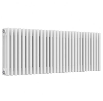 REINA COLONA WHITE 4 COLUMN TRADITIONAL/DESIGNER HORIZONTAL RADIATOR H500mm x W1370mm, 4/C530