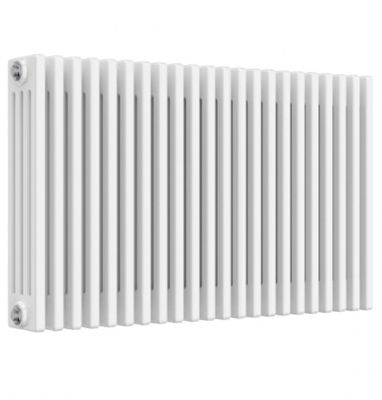 REINA COLONA WHITE 4 COLUMN TRADITIONAL/DESIGNER HORIZONTAL RADIATOR H600mm x W1010mm, 4/C622