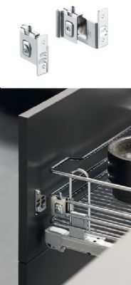 HAFELE 500mm CHROME LINEAR WIRE PULL OUT STORAGE BASKET with FRONT FIX OPTION AVAILABLE, 540.23.204 HAFELE 500mm CHROME LINEAR WIRE PULL OUT STORAGE BASKET with FRONT FIX OPTION AVAILABLE, 540.23.204
