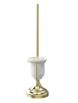 images/MILLER CLASSIC BRUSHED BRASS BATHROOM FREE STANDING TOILET BRUSH HOLDER, 5638MP1