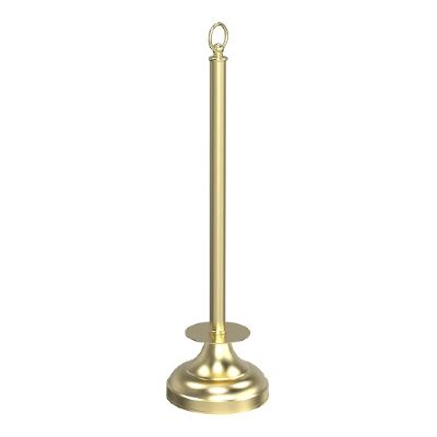 MILLER CLASSIC BRUSHED BRASS BATHROOM FREE STANDING SPARE ROLL HOLDER, 5659MP1