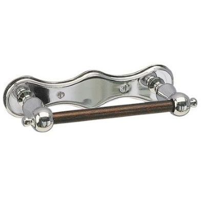 MILLER STOCKHOLM CHROME BATHROOM TOILET ROLL HOLDER, 607C (P2G)