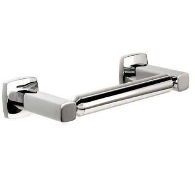 MILLER DENVER CHROME BATHROOM DOUBLE POST TOILET ROLL HOLDER, 6437C (P2G)