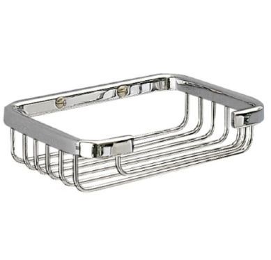 MILLER CLASSIC CHROME BATHROOM SOAP BASKET, 650C