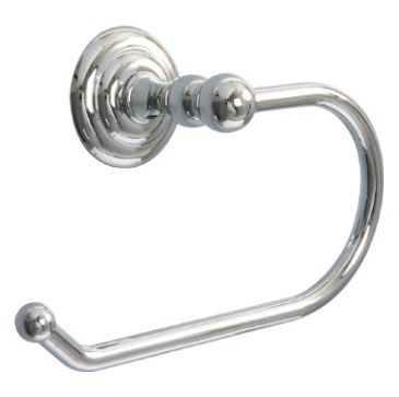 MILLER RICHMOND CHROME BATHROOM TOILET ROLL HOLDER, 6610C (P2G)