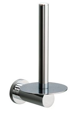 MILLER MONTANA CHROME BATHROOM SPARE ROLL HOLDER, 6719C