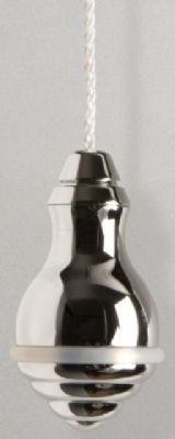 MILLER CLASSIC CHROME BATHROOM TRADITIONAL LIGHT PULL, 6992C