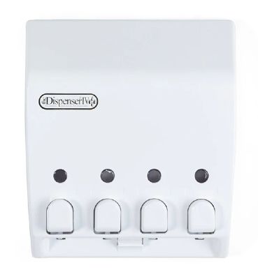 BETTER LIVING PRODUCTS CLASSIC 4 WHITE SHOWER DISPENSER, 71450