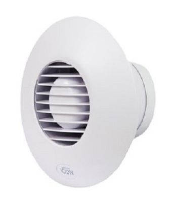 AIRFLOW ICON 15 LOW ENERGY WHITE AUTOMATIC 10cm BATHROOM AXIAL EXTRACTOR FAN, 72683501 AIRFLOW ICON 15 LOW ENERGY WHITE AUTOMATIC 10cm BATHROOM AXIAL EXTRACTOR FAN, 72683501