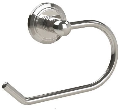 MILLER OSLO POLISHED NICKEL BATHROOM TOILET ROLL HOLDER, 8010MN (P2G)