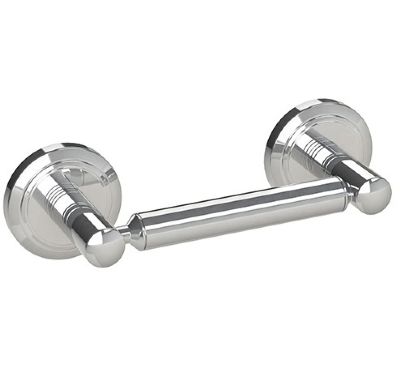 MILLER OSLO CHROME BATHROOM DOUBLE POST TOILET ROLL HOLDER, 8037C (P2G)