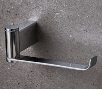 MILLER BOSTON CHROME BATHROOM SWIVEL TOILET ROLL HOLDER, 8107C (P2G)