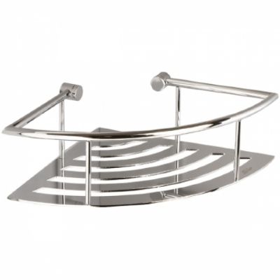 MILLER CLASSIC CHROME BATHROOM CORNER SHOWER SHELF, 862C