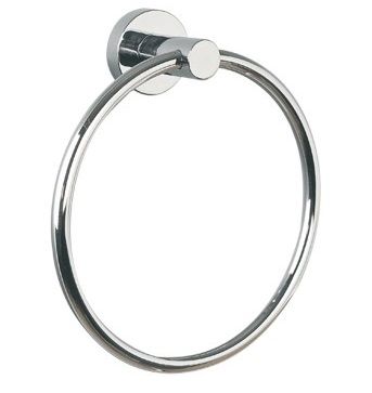 MILLER BOND CHROME BATHROOM TOWEL RING, 8705C