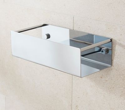 MILLER CLASSIC CHROME BATHROOM BOX BASKET, 881C (P2G)