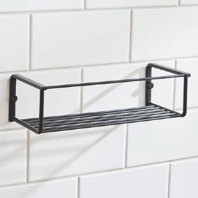 MILLER CLASSIC MATT BLACK BATHROOM SINGLE BASKET, 970B