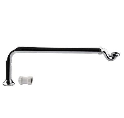 EASTBROOK CHROME SHALLOW SEAL BATH TRAP with CONNECTOR, 98.0010
