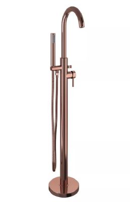 Eastbrook Meriden Brushed Bronze Freestanding Single Lever Bath Shower Mixer Tap, 98.4020 