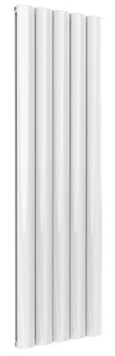 REINA BELVA WHITE TEXTURE DOUBLE PANEL ALUMINIUM VERTICAL DESIGNER RADIATOR H1800 x W516, A-BLV180051DW *SPECIAL OFFER*