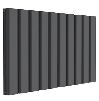  REINA VICARI ANTHRACITE TEXTURE ALUMINIUM DOUBLE HORIZONTAL DESIGNER RADIATOR H600 x W1000, A-VCR060100DA *SPECIAL OFFER*