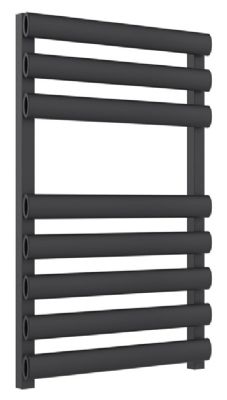 REINA VEROLI ANTHRACITE TEXTURE ALUMINIUM DESIGNER TOWEL WARMER H750mm x W480mm, A-VRL0755A *SPECIAL OFFER*