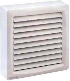 VECTAIRE 'A' ECO MODULAR WHITE AUTOMATIC 12cm BATHROOM/KITCHEN AXIAL EXTRACTOR FAN, EC0-A12/5A