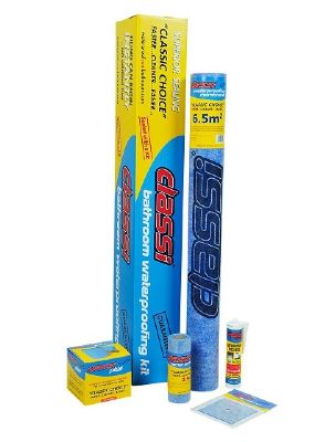 CLASSI 6.5sq.m WATERPROOFING KIT for SHOWER TRAYS & BATHS, CKS6.5