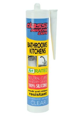 CLASSI 310ml CLEAR NEUTRAL CURE 100% SILICONE, CN02 (P2G)