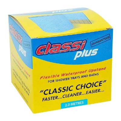 CLASSI PLUS 2.0m ROLL WATERPROOF SHOWER TRAY/BATH UPSTAND TAPE, CP02.0 (P2G)