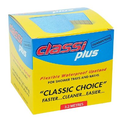 CLASSI PLUS 3.2m ROLL WATERPROOF SHOWER TRAY/BATH UPSTAND TAPE, CP03.2 (P2G)